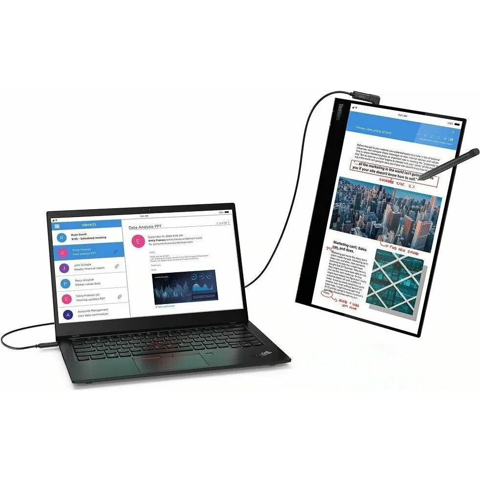 Монитор Lenovo ThinkVision M14t 62A3UAT1WL (ЛЕНОВО) Монитор Lenovo ThinkVision M14t 62A3UAT1WL (ЛЕНОВО)