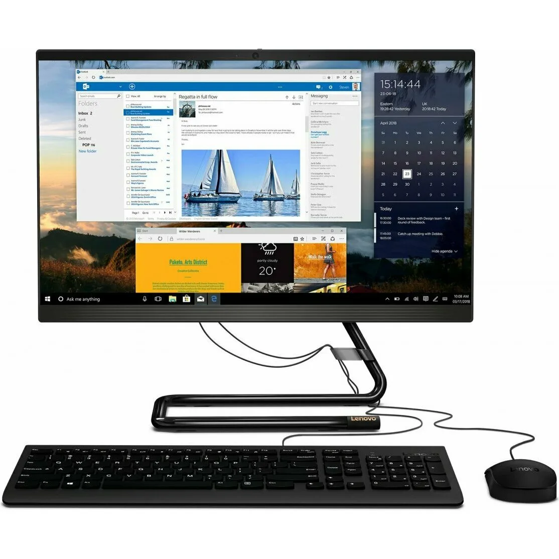 Lenovo IdeaCentre AIO 3 22ADA05 F0EX002ERK моноблок (ЛЕНОВО) Lenovo IdeaCentre AIO 3 22ADA05 F0EX002ERK моноблок (ЛЕНОВО)